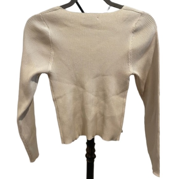 Happily Grey Tan Long Sleeve - sz L - Picture 2 of 3